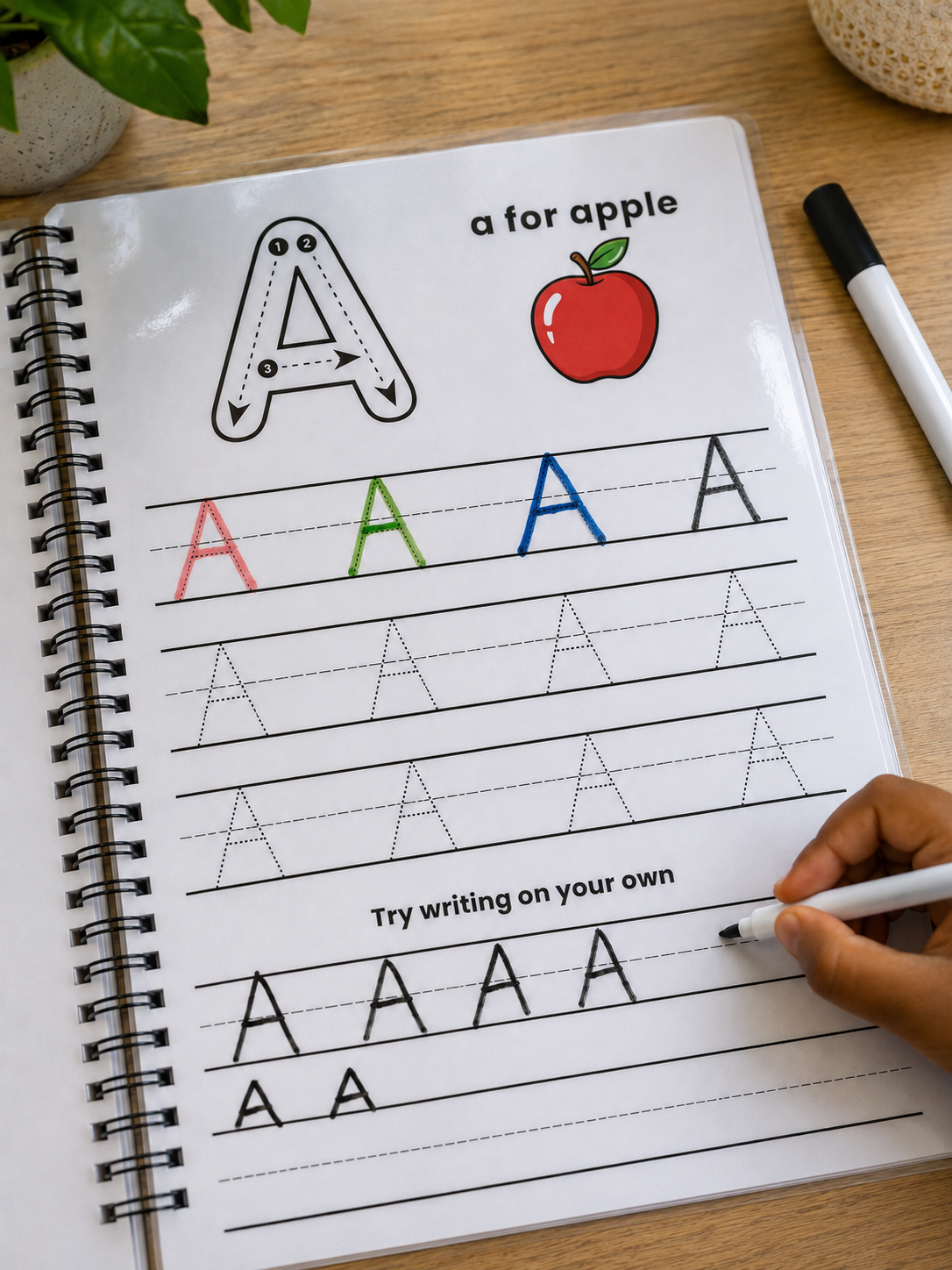 Alphabet Tracing Workbook