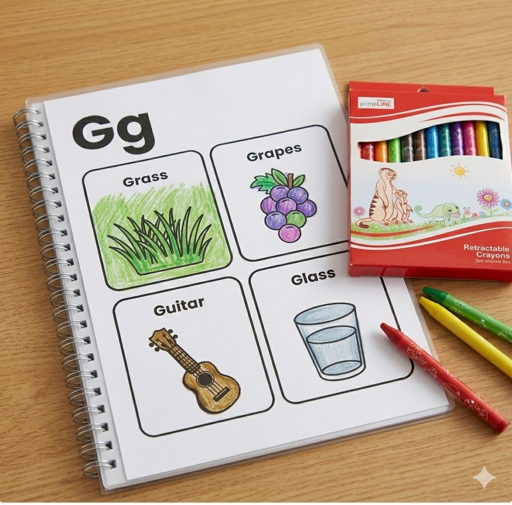 Wax Retractable Crayons (Set of 12)