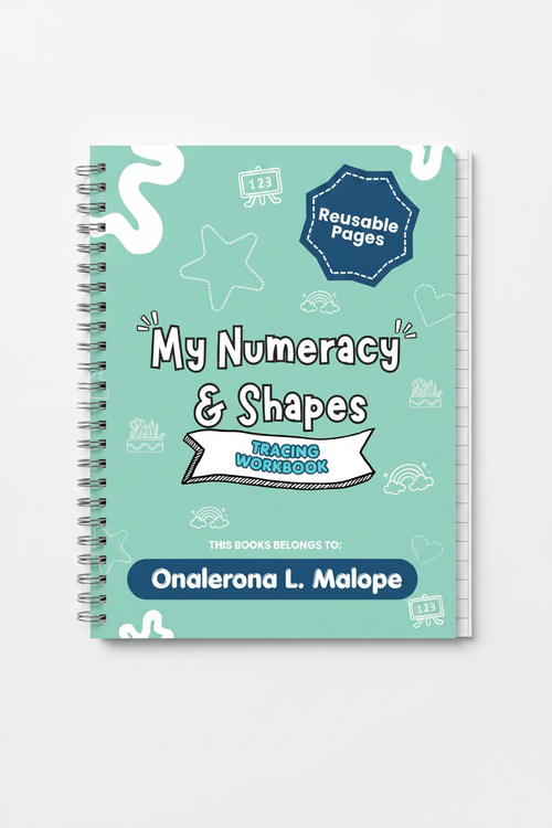 Flat Lay - Numeracy & Shapes Mint Cover
