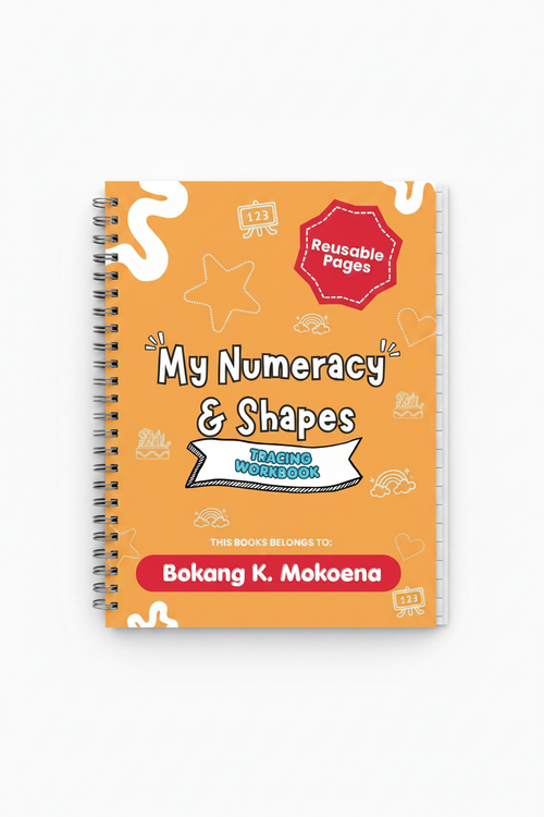 Flat Lay - Numeracy Workbook